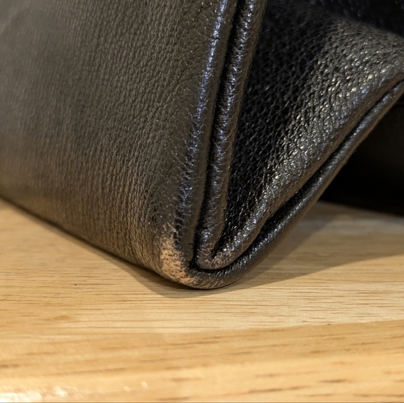 EUC 1950s Vintage Fassbender for Eaton's Gladstone Handbag with Metal Hardware - Picture 6 of 15